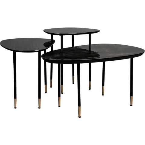 Dutchbone Phyllis Bijzettafel Set Van 3