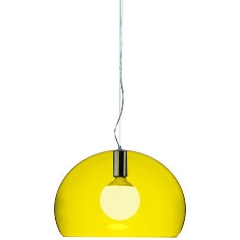 Kartell Small FL/Y HanglampØ38 Geel