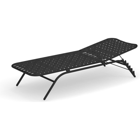 Emu Yard Sunbed Ligbed Black/grey