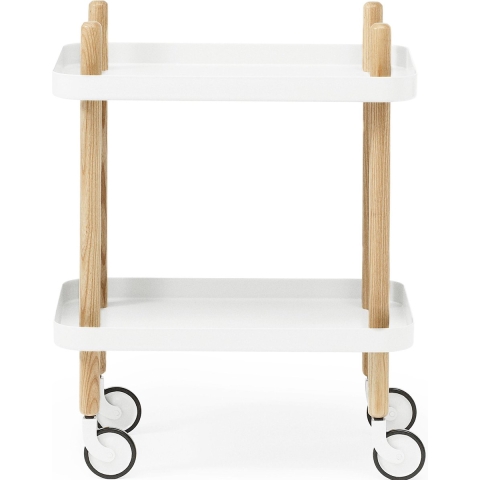 Normann Copenhagen Block Trolley Wit 50x35