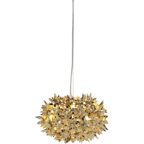 Kartell Bloom Metallic Hanglamp S2 Goud
