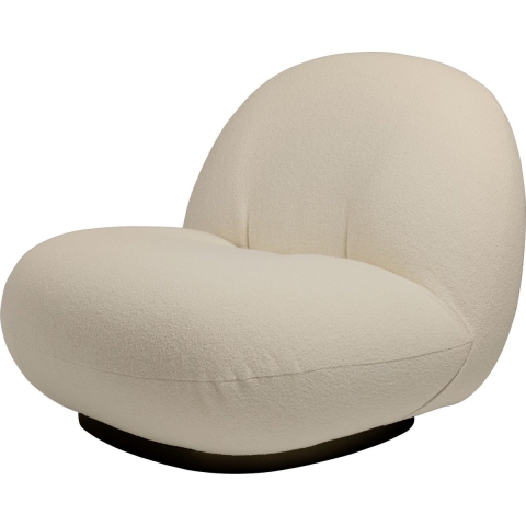 Gubi Pacha Fauteuil Harp-24 Soft Black Semi Matt