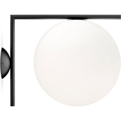 Flos IC Lights C/W2 Wandlamp Zwart