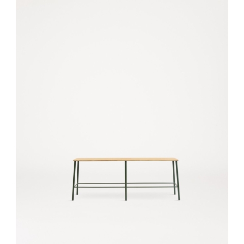 Frama Adam Eetbank 120 Eiken/zwart