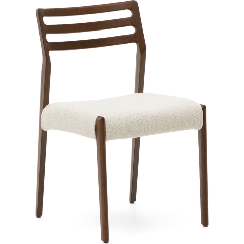 Kave Home Cudia Eetkamerstoel Walnoot