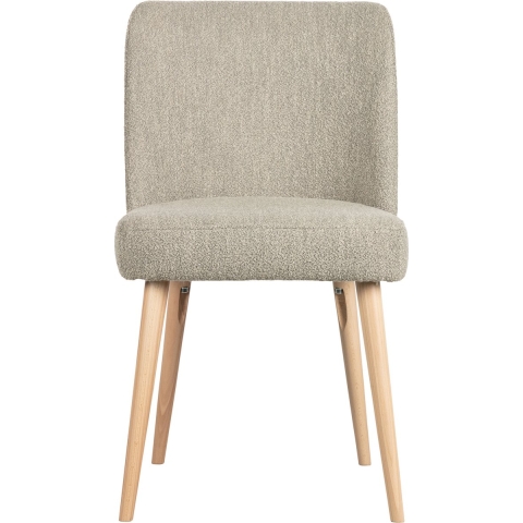 Vtwonen Force Boucle Eetkamerstoel Naturel