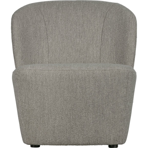 Vtwonen Lofty Fauteuil Bouclé Grijs