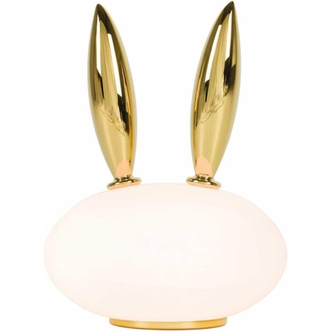 Moooi Pet Light Tafellamp Purr Messing/wit