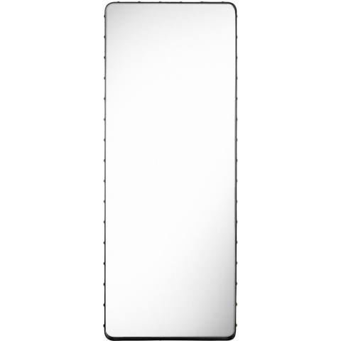 Gubi Adnet Rectangulaire Spiegel Large Zwart