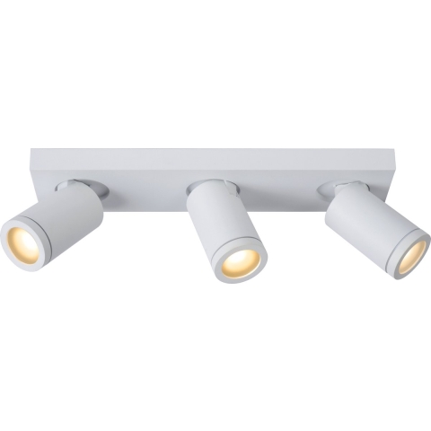 Lucide Taylor 3 Spot Badkamer IP44 Wit