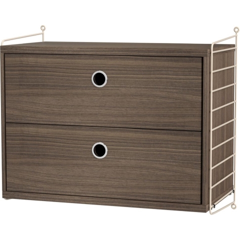 String Furniture Wall Side Panel 2-pack 50 X 30 Cm Beige