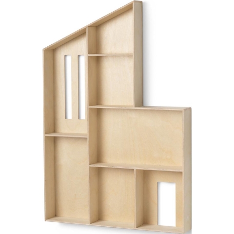 Ferm Living Funkis Poppenuis Wandplank