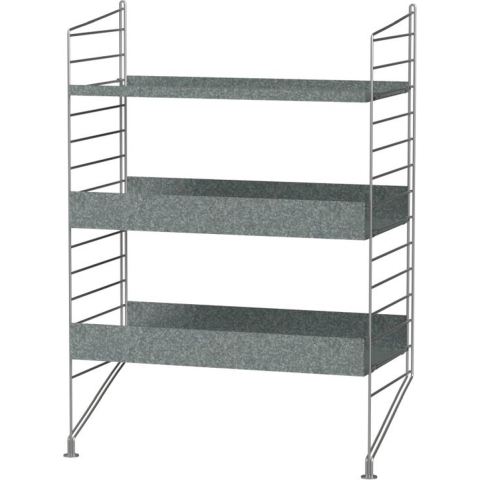 String Furniture Floor Side Panel Galvanized Set Van 2 85/30