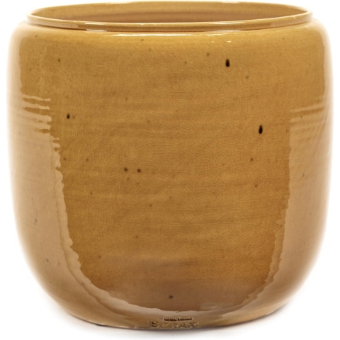 Serax Glazed Shades By Serax Costa Bloempot LargeØ26 Honey