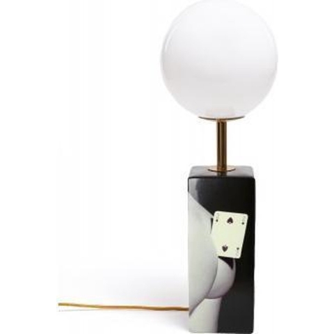 Seletti Toiletpaper Tafellamp Two Of Spades