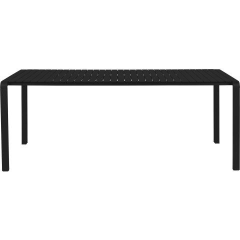 Zuiver Vondel Tuintafel 214x97 Zwart