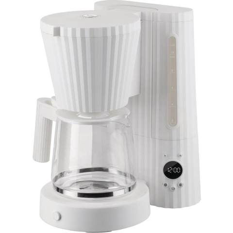 Alessi Plissé Koffiezetapparaat Wit