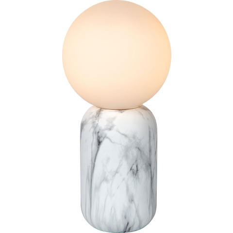 Lucide Marbol Tafellamp Wit
