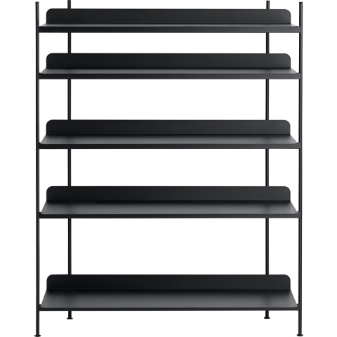 Muuto Compile 3 Stellingkast Zwart