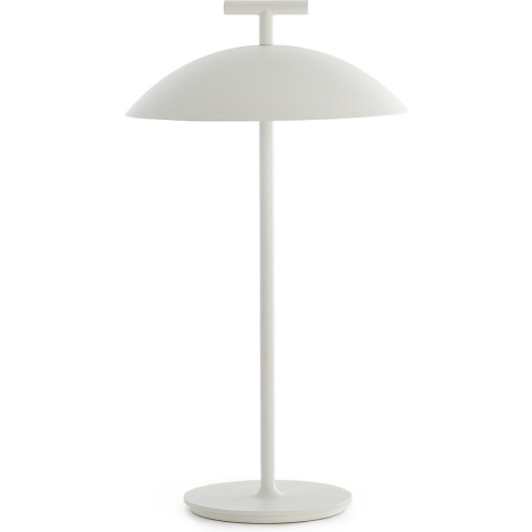 Kartell Mini Geen-A Tafellamp Oplaadbaar LED Wit