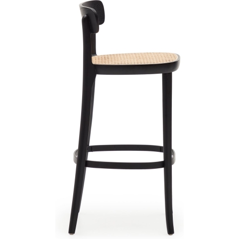 Kave Home Romane Barkruk 76 Zwart