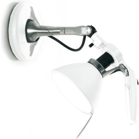 Luceplan Fortebraccio Wandlamp 1-arm Wit