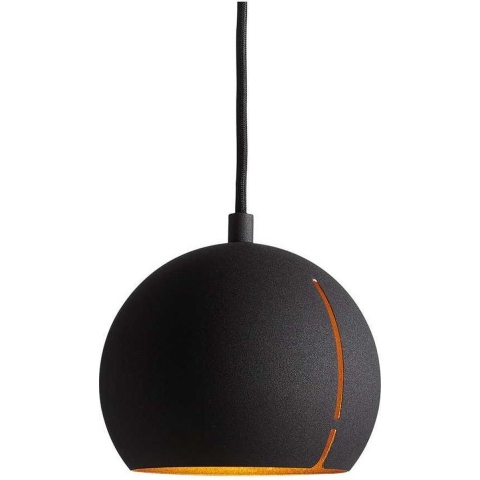 Woud Gap Hanglamp RoundØ15 Black