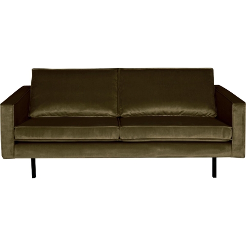 BePureHome Rodeo Velvet Bank 2,5-zits Donker Groen