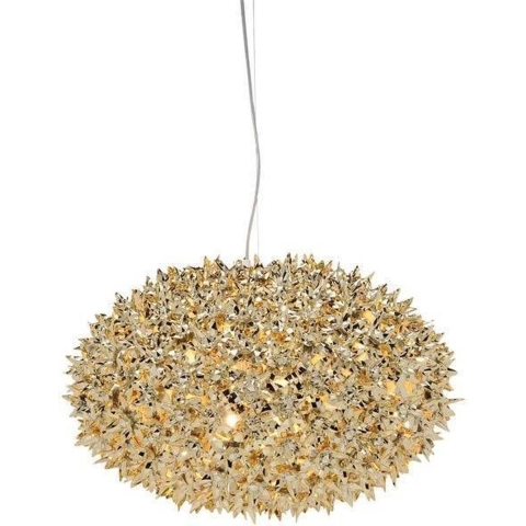 Kartell Bloom Metallic Hanglamp S1 Goud