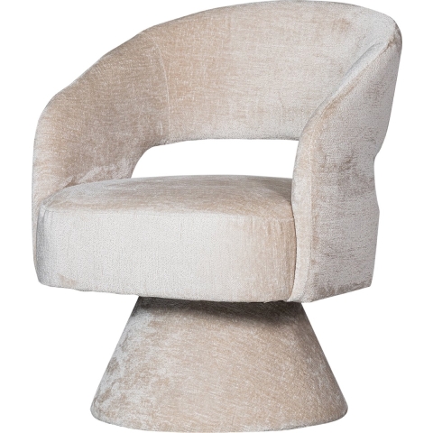WOOOD Exclusive Ebba Draaibare Fauteuil Natural