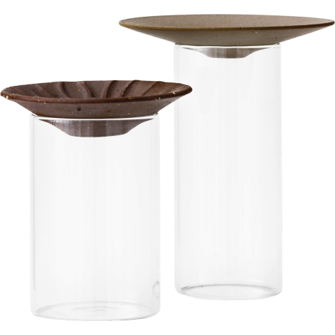 Audo Copenhagen Cresco Propagation Vaas Set Van 2 Transparant