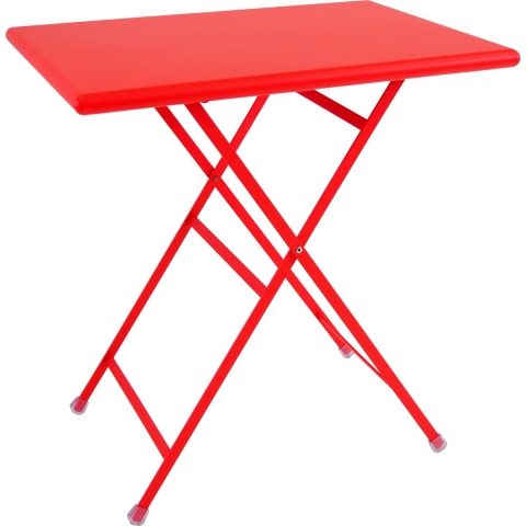 Emu Arc En Ciel Rechthoekige Tuintafel Scarlet Red 70x50