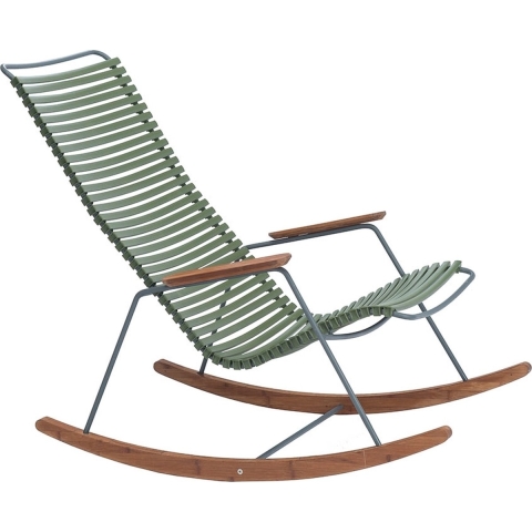 Houe Click Schommelstoel Olive Green
