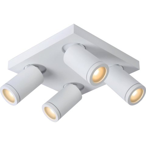 Lucide Taylor 4 Spot Badkamer IP44 Wit