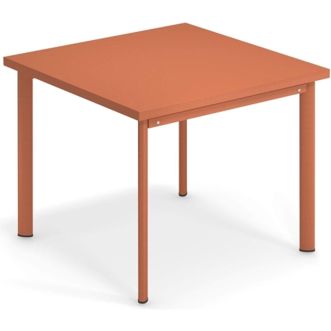 Emu Star Tuintafel Vierkant 90x90 Maple Rood