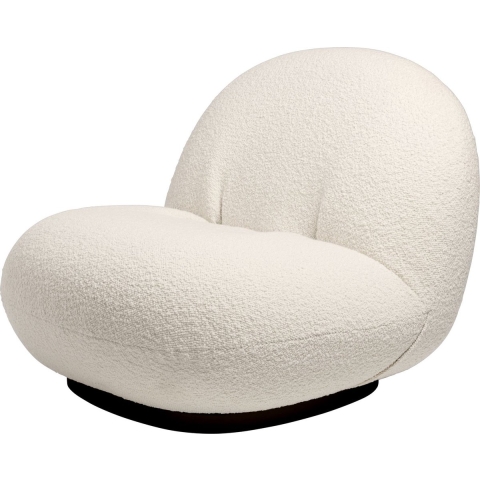 Gubi Pacha Fauteuil Swivel Karakorum-001 Soft Black Semi Matt