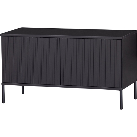 WOOOD Exclusive Gravure Tv-meubel 100 Grenen Zwart