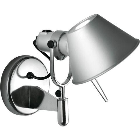 Artemide Tolomeo Micro Faretto Wandlamp Retrofit Met Schakelaar
