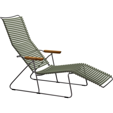 Houe Click Sunlounger Ligstoel Olive Green