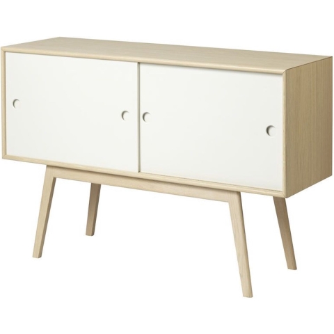 FDB Møbler A83 Dressoir Eiken Naturel/wit