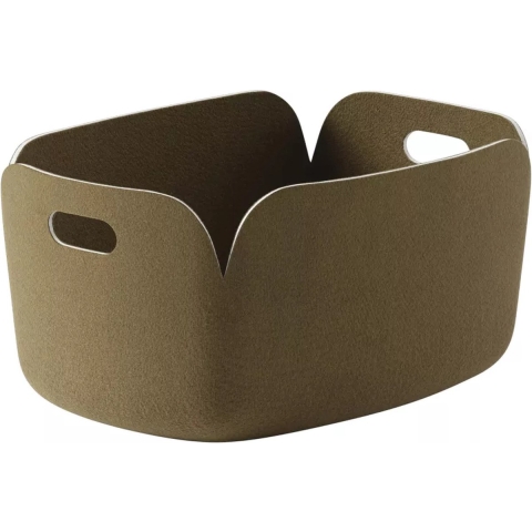 Muuto Restore Opbergmand Bruin Groen