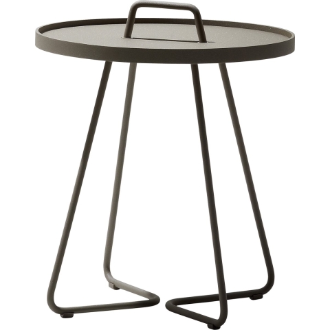 Cane-Line On-the-move Bijzettafel LØ52 Taupe