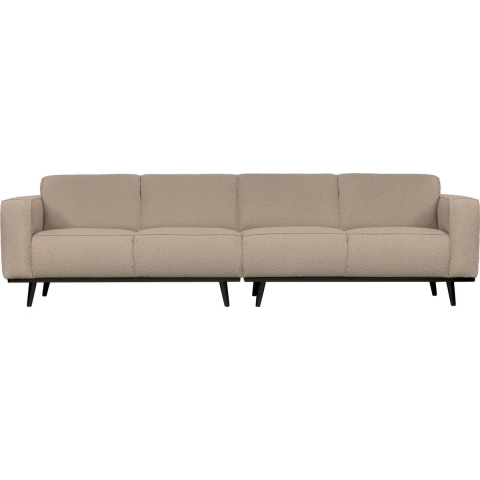 BePureHome Statement Bank 4-zits 280cm Boucle Beige