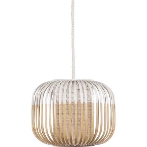 Forestier Bamboo Light Hanglamp Extra SmallØ27 Wit