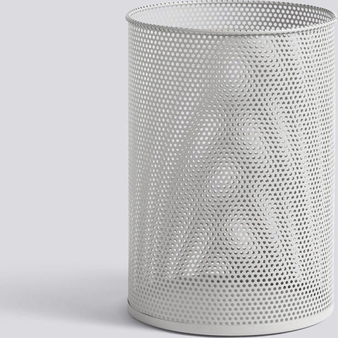 Hay Perforated Bin Prullenbak L Lichtgrijs