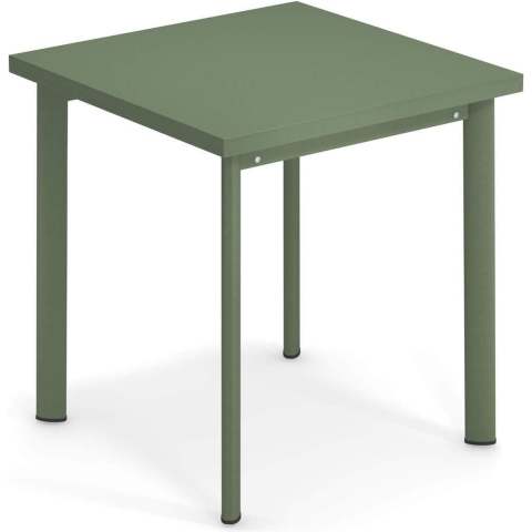 Emu Star Square Tafel 70x70 Military Groen