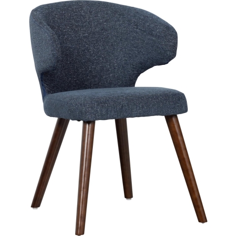 Vtwonen Cape Eetkamerstoel Blauw