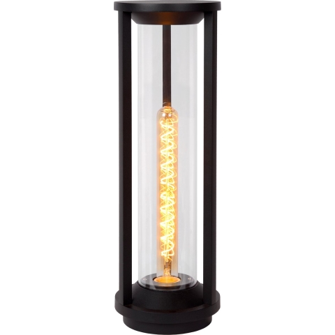 Lucide Cadix Sokkellamp Buiten IP65 Medium Zwart