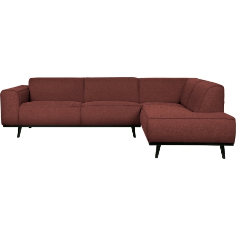 BePureHome Statement Hoekbank Rechts Boucle Chestnut