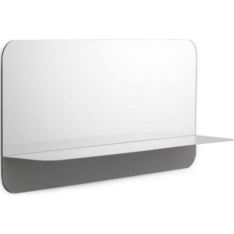 Normann Copenhagen Horizon Horizontal Spiegel Met Plankje Grijs